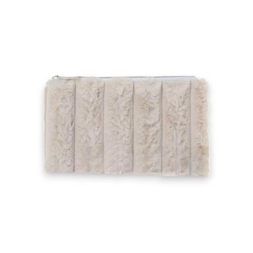 Picture of FUR PENCIL CASE BEIGE